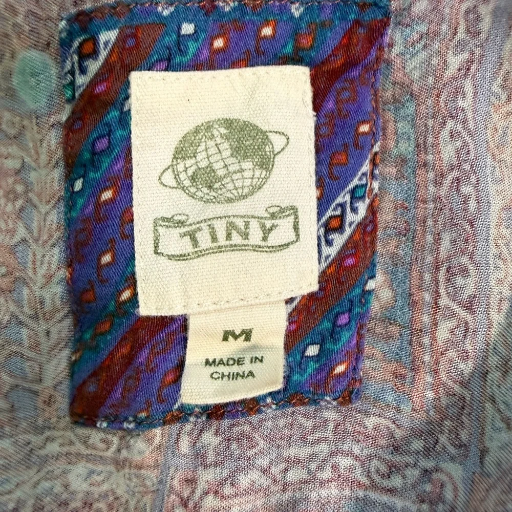 Anthropologie Tiny Omina Kimono Dress Boho Festival Sz Medium - Picture 3 of 10